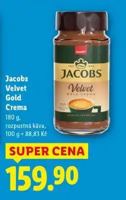 Lidl JACOBS VELVET GOLD CREMA nabídka