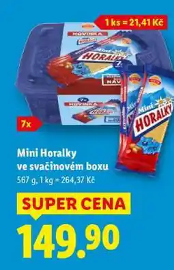 Lidl MINI HORALKY VE SVAČINOVÉM BOXU nabídka