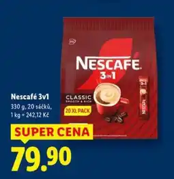 Lidl Nescafé 3v1 nabídka