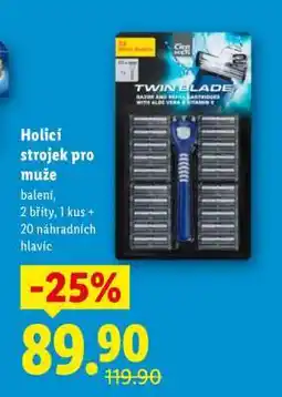 Lidl HOLICÍ STROJEK PRO MUŽE nabídka