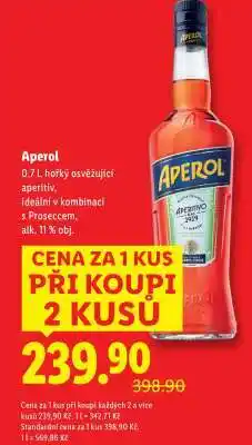 Lidl Aperol nabídka