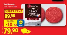 Lidl HOVĚZÍ TATARÁK nabídka