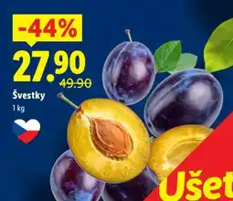 Lidl Švestky nabídka