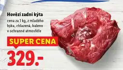 Lidl Hovězí zadní kýta nabídka