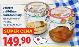 Lidl DOBROTY S PŘÍBĚHEM NAKLÁDANÉ SÝRY nabídka