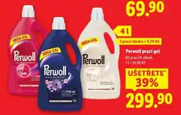 Lidl Perwoll prací gel nabídka