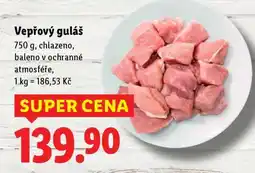 Lidl Vepřový guláš nabídka