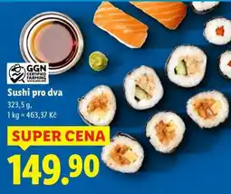 Lidl SUSHI PRO DVA nabídka