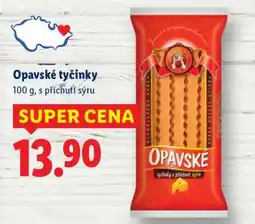 Lidl OPAVSKÉ TYČINKY nabídka