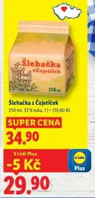 Lidl Šlehačka z Čejtěček nabídka