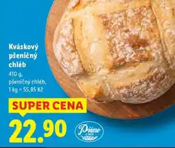 Lidl KVÁSKOVÝ PŠENIČNÝ CHLÉB nabídka