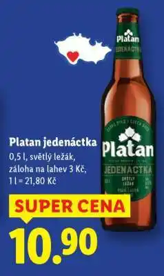 Lidl PLATAN JEDENÁCTKA nabídka