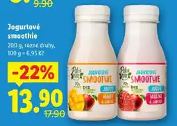 Lidl Jogurtové Smoothie nabídka
