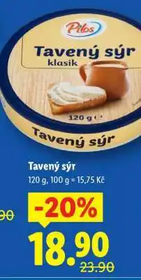 Lidl Tavený sýr nabídka
