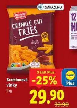 Lidl Bramborové vlnky nabídka