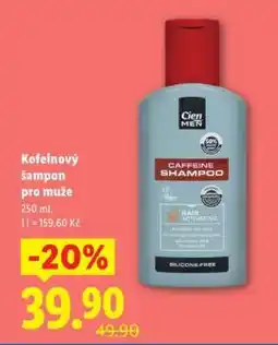 Lidl Kofeinový šampon pro muže nabídka