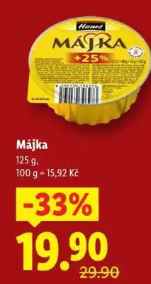 Lidl Májka nabídka