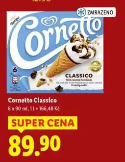 Lidl Cornetto Classico nabídka