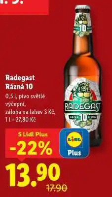 Lidl Radegast Rázná 10 nabídka