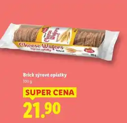 Lidl Brick sýrové oplatky nabídka