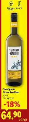 Lidl Sauvignon Blanc Semillon nabídka