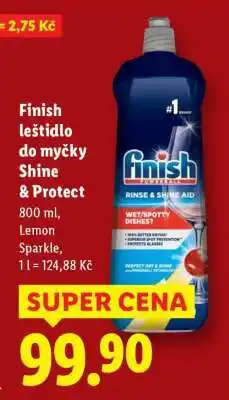 Lidl Finish leštidlo do myčky Shine & Protect nabídka