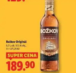 Lidl Božkov Originál nabídka