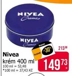 Teta NIVEA Krém 400 ml nabídka