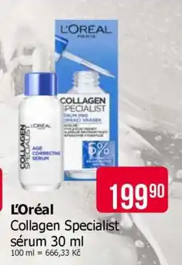 Teta L'Oréal Collagen Specialist sérum 30 ml nabídka