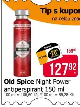 Teta Old Spice Night Power antiperspirant 150 ml nabídka