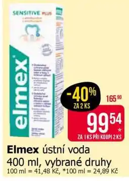 Teta Elmex Ústní voda nabídka