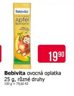 Teta Bebivita ovocná oplatka nabídka