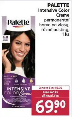 Rossmann Palette permanentní barva na vlasy nabídka