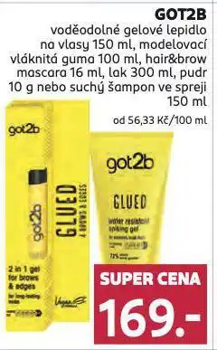 Rossmann Got2b medolovací vláknitá guma nabídka