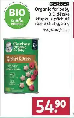 Rossmann Gerber bio dětské křupky nabídka