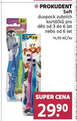 Rossmann Prokudent duopack zubních kartáčků nabídka