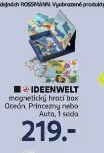 Rossmann Ideenwelt magnetický hrací box nabídka