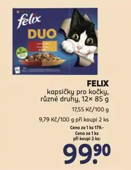 Rossmann Felix kapsičky pro kočky nabídka