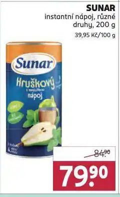 Rossmann Sunar instatní nápoj nabídka