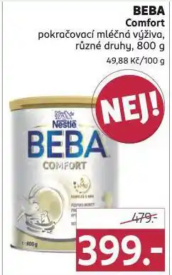 Rossmann Beba pokračovací mléčná výživa nabídka