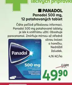 Rossmann Panadol 500mg nabídka