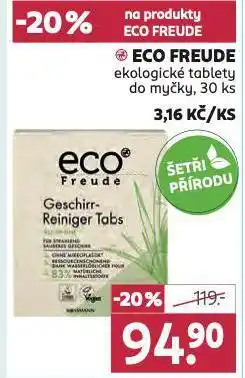 Rossmann Eco freude ekologické tablety do myčky nabídka