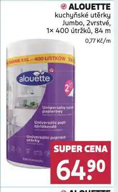 Rossmann Alouette kuchyňské utěrky nabídka