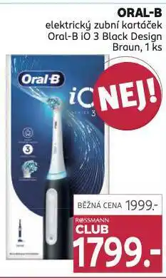 Rossmann Oral-b elektrický zubní kartáček nabídka