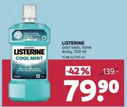 Rossmann Listerine ústní voda nabídka