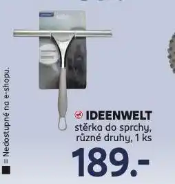 Rossmann Ideenwelt stěrka do sprchy nabídka