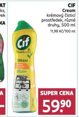Rossmann Cif krémový čistící prostředek nabídka