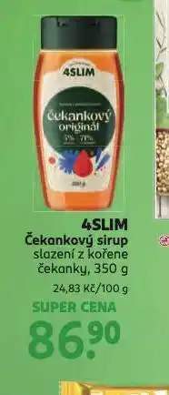 Rossmann 4slim čekankový sirup nabídka