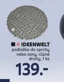Rossmann Ideenwelt podložka do sprchy nebo vany nabídka
