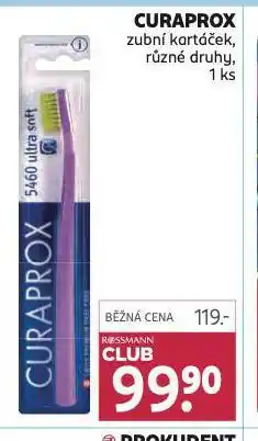 Rossmann Curaprox zubní kartáček nabídka